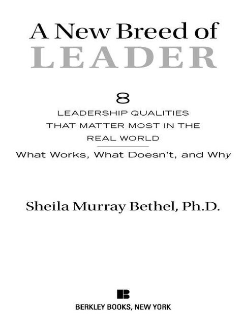 Cover image for book A New Breed of Leader