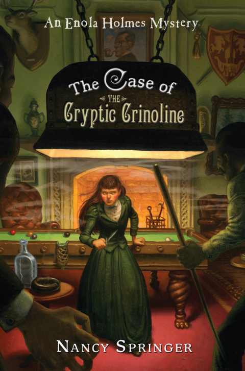 Cover image for book Enola Holmes: The Case of the Cryptic Crinoline