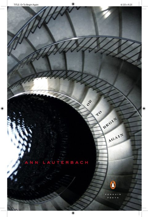 Cover image for book Or to Begin Again