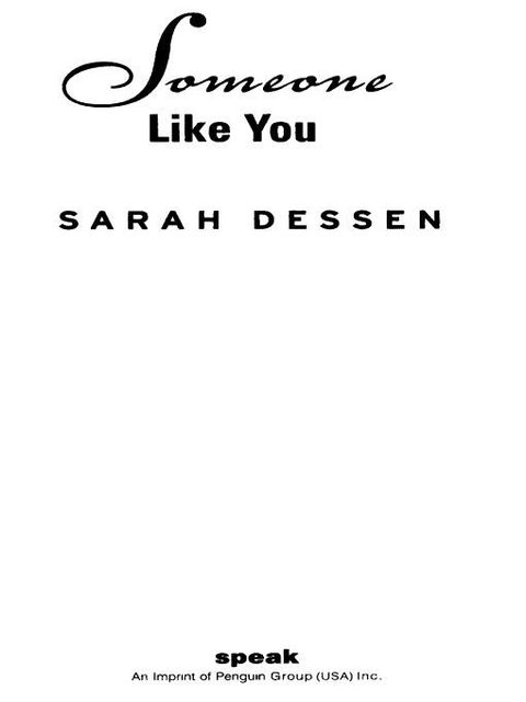 Cover image for book Someone Like You
