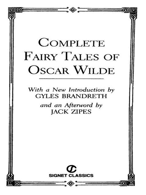 Cover image for book Complete Fairy Tales of Oscar Wilde