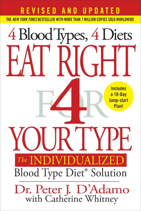 Cover image for book Eat Right 4 Your Type (Revised and Updated)