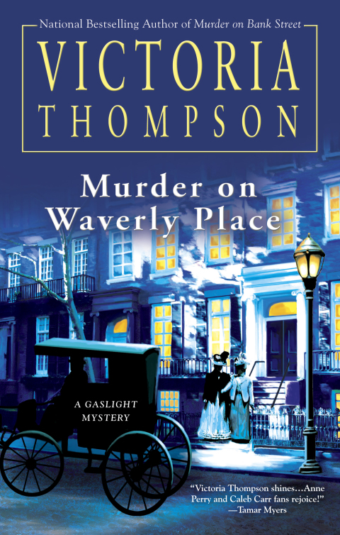 Cover image for book Murder on Waverly Place