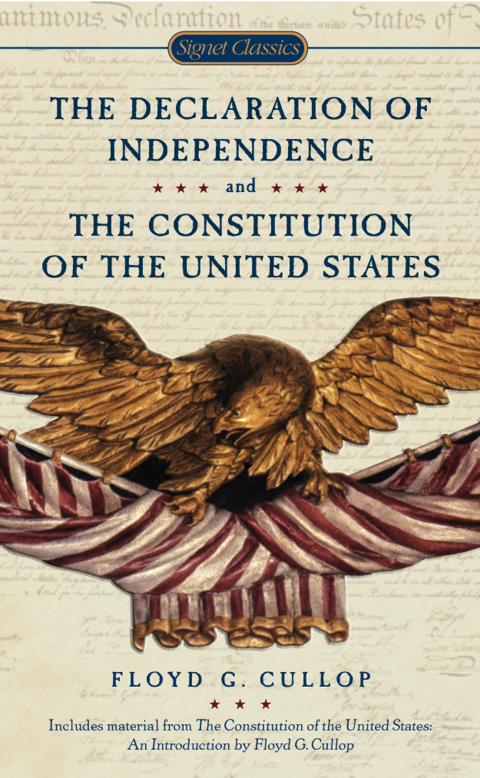 Cover image for book The Declaration of Independence and Constitution of the United States