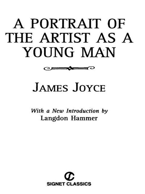 Cover image for book A Portrait of the Artist as a Young Man