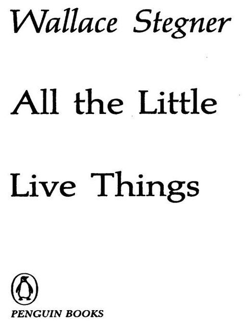 Cover image for book All the Little Live Things