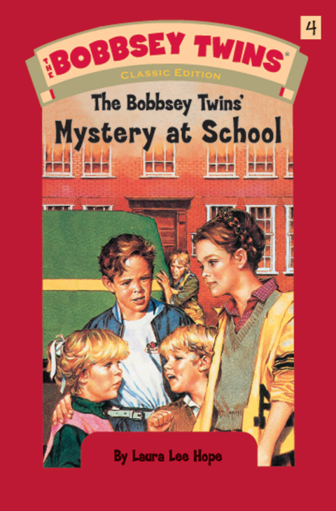 Cover image for book Bobbsey Twins 04: Mystery at School