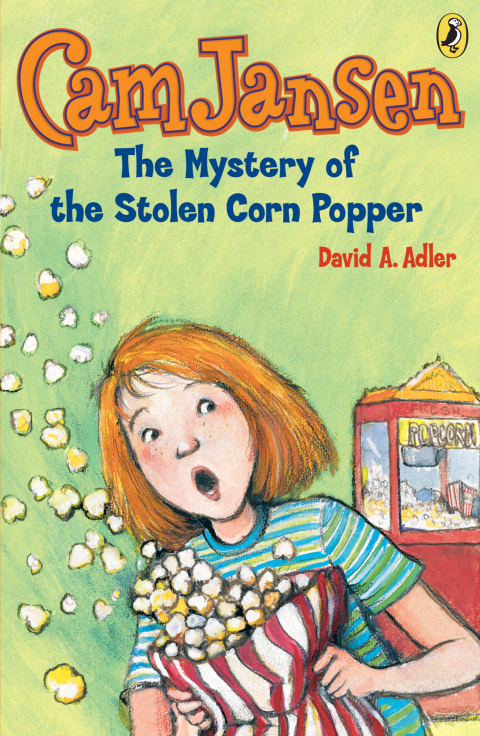 Cover image for book Cam Jansen: the Mystery of the Stolen Corn Popper #11