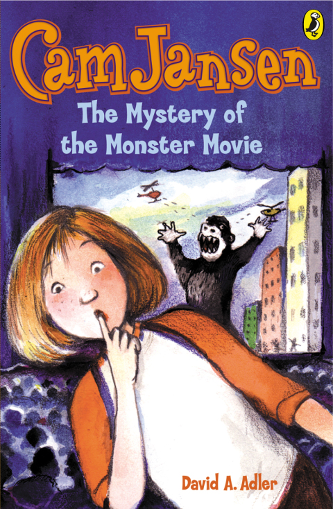Cover image for book Cam Jansen: The Mystery of the Monster Movie #8