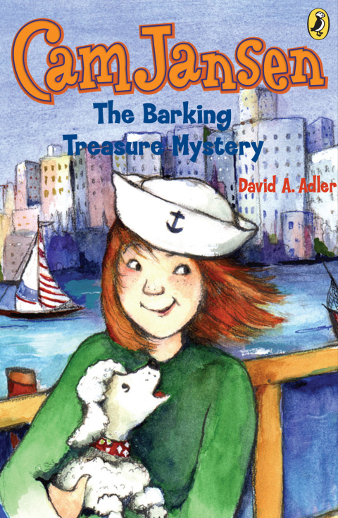 Cover image for book Cam Jansen: the Barking Treasure Mystery #19