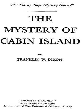 Hardy Boys 08: The Mystery of Cabin Island