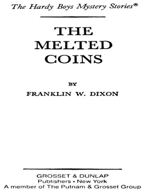 Cover image for book Hardy Boys 23: The Melted Coins