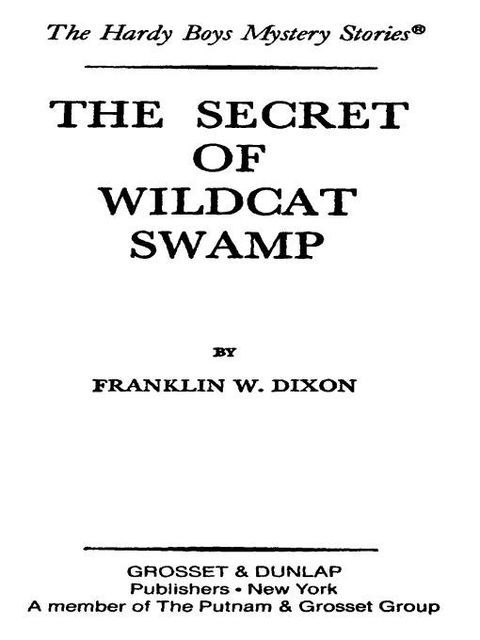 Cover image for book Hardy Boys 31: The Secret of Wildcat Swamp