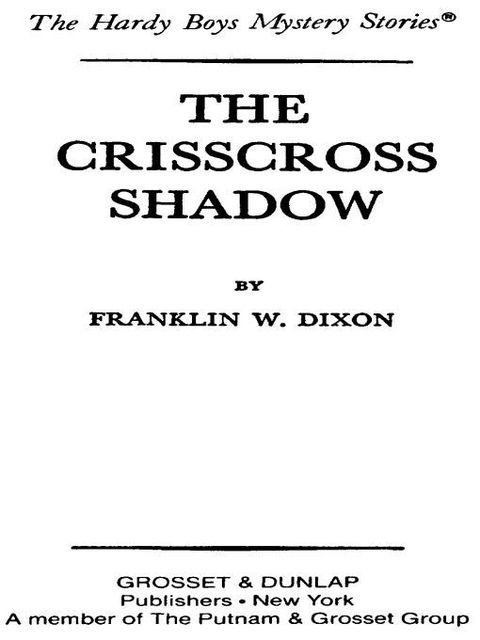 Cover image for book Hardy Boys 32: The Crisscross Shadow