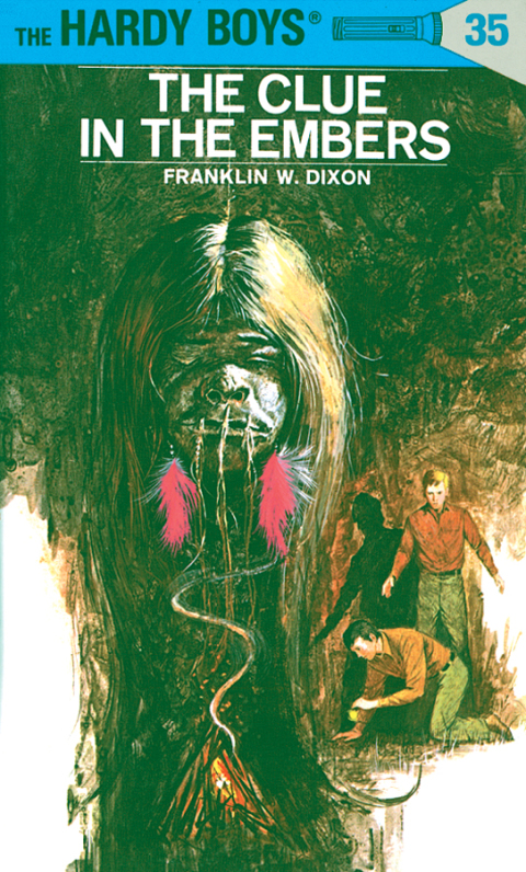 Cover image for book Hardy Boys 35: The Clue in the Embers