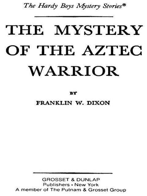 Cover image for book Hardy Boys 43: The Mystery of the Aztec Warrior