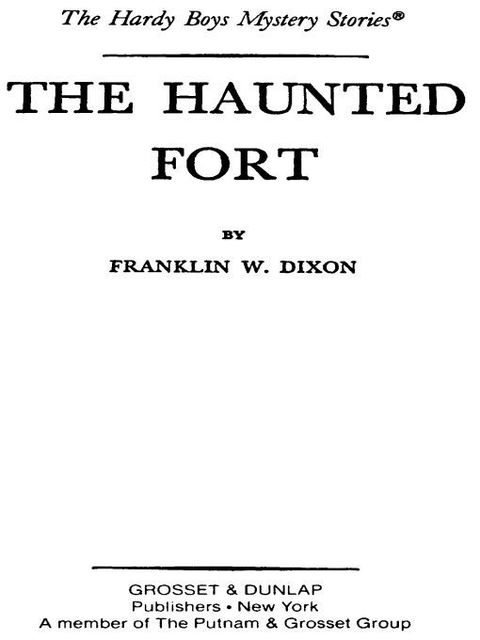 Cover image for book Hardy Boys 44: The Haunted Fort
