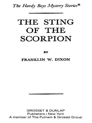 Hardy Boys 58: The Sting of the Scorpion