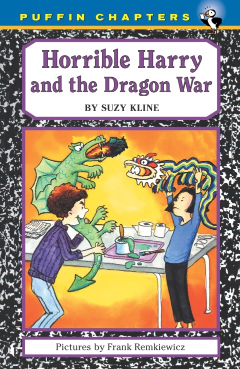 Cover image for book Horrible Harry and the Dragon War
