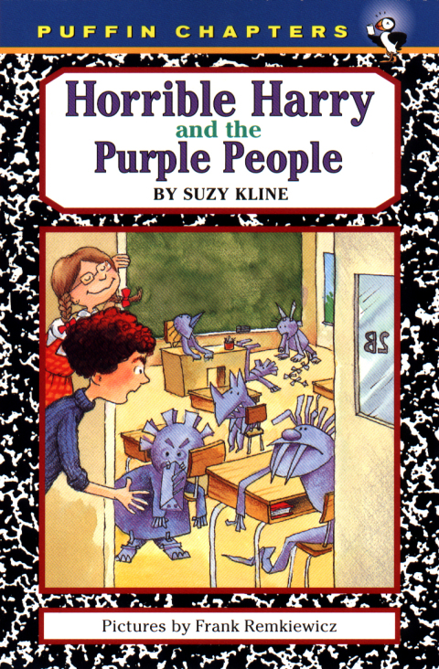 Cover image for book Horrible Harry and the Purple People