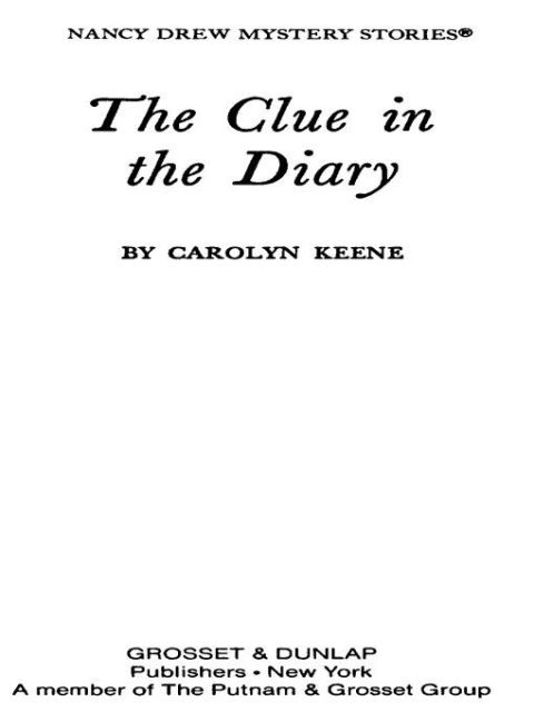 Cover image for book Nancy Drew 07: the Clue in the Diary