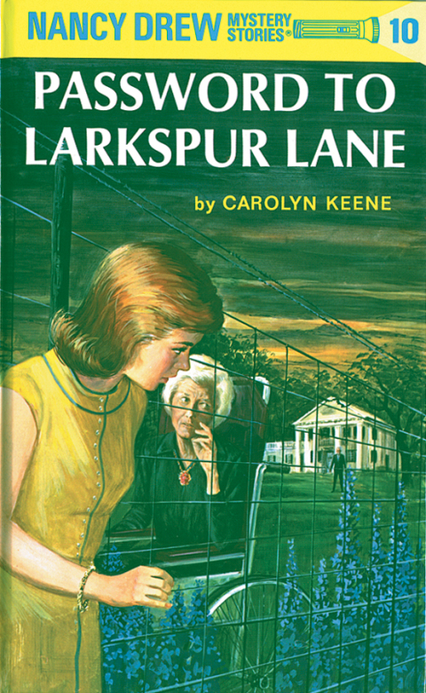 Cover image for book Nancy Drew 10: Password to Larkspur Lane