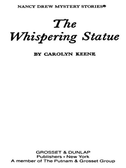 Cover image for book Nancy Drew 14: The Whispering Statue