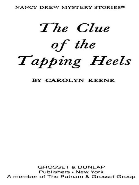 Cover image for book Nancy Drew 16: The Clue of the Tapping Heels
