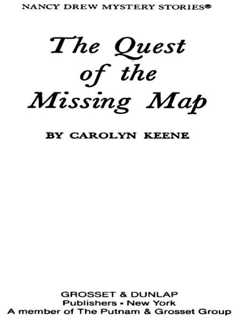 Cover image for book Nancy Drew 19: The Quest of the Missing Map