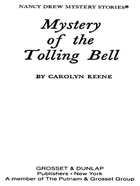 Cover image for book Nancy Drew 23: Mystery of the Tolling Bell