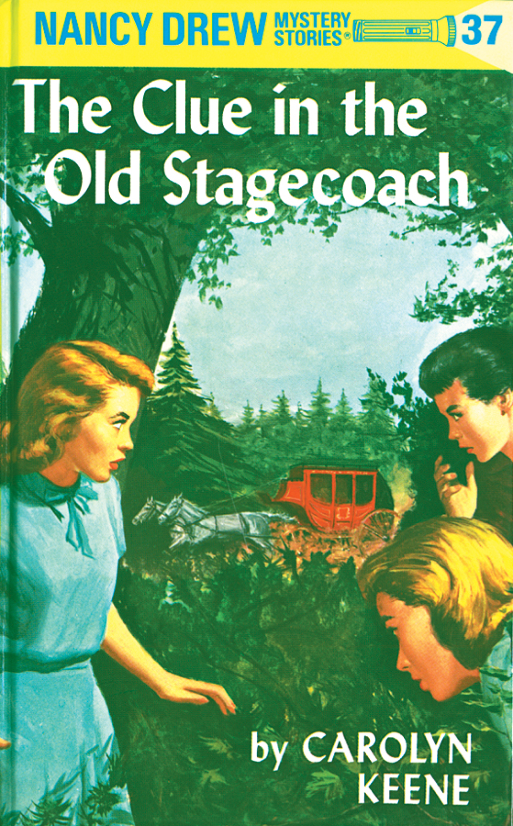 Reflowable Nancy Drew 37: The Clue in the Old Stagecoach; $6.65