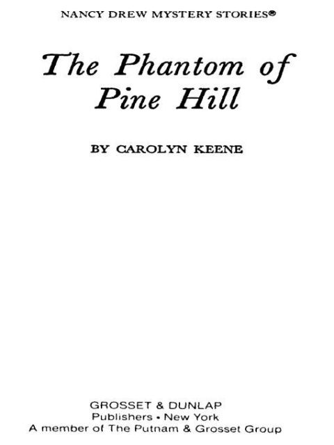 Cover image for book Nancy Drew 42: The Phantom of Pine Hill