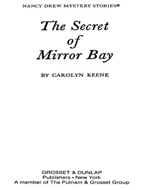 Cover image for book Nancy Drew 49: The Secret of Mirror Bay