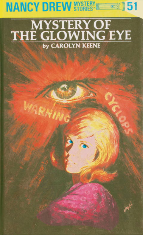 Cover image for book Nancy Drew 51: Mystery of the Glowing Eye