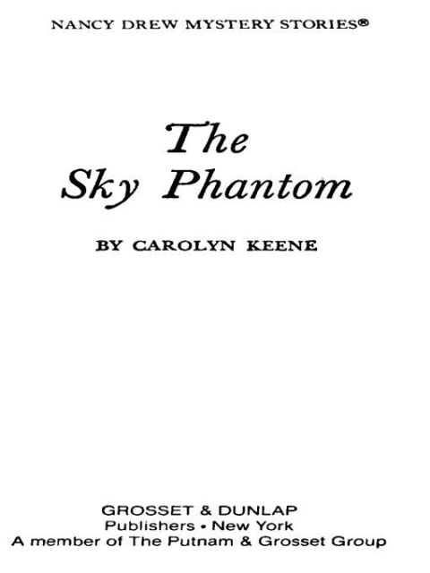 Cover image for book Nancy Drew 53: The Sky Phantom