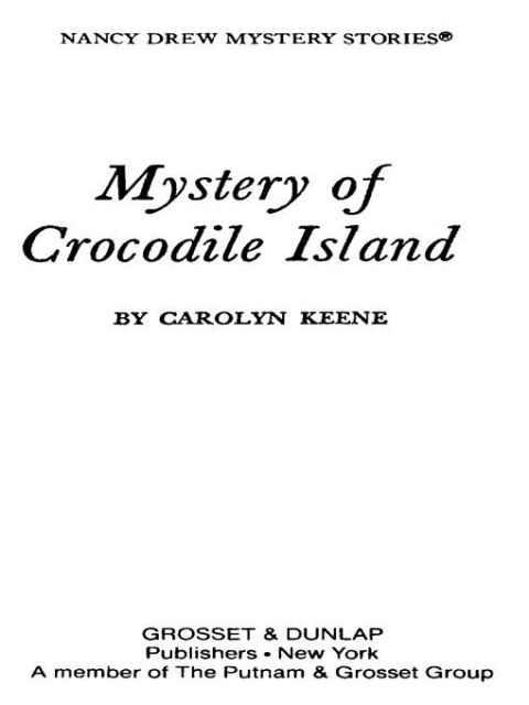 Cover image for book Nancy Drew 55: Mystery of Crocodile Island