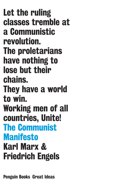 Cover image for book The Communist Manifesto