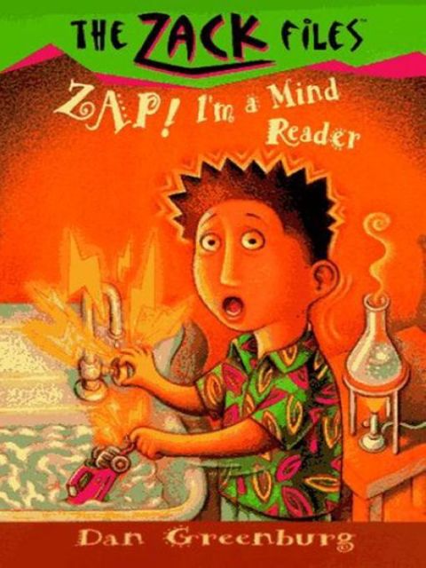 Cover image for book Zack Files 04: Zap! I'm a Mind Reader