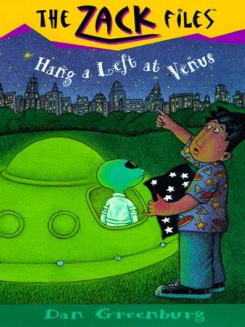 Cover image for book Zack Files 15: Hang a Left at Venus