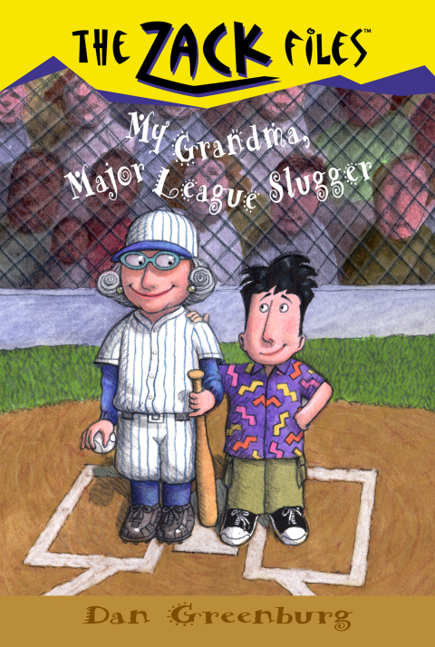 Cover image for book Zack Files 24: My Grandma, Major League Slugger