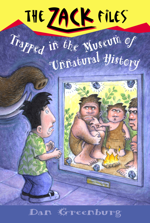 Cover image for book Zack Files 25: Trapped in the Museum of Unnatural History
