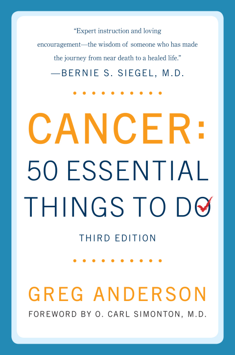 Cover image for book Cancer: 50 Essential Things to Do