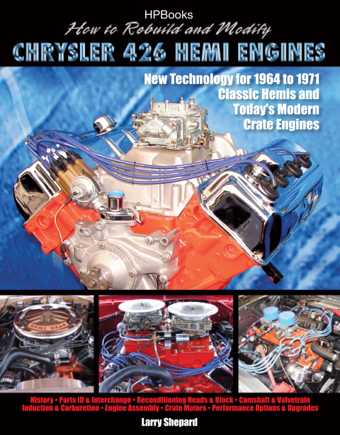 Cover image for book How to Rebuild and Modify Chrysler 426 Hemi EnginesHP1525