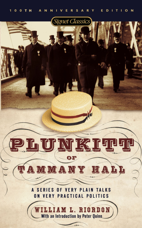 Cover image for book Plunkitt of Tammany Hall