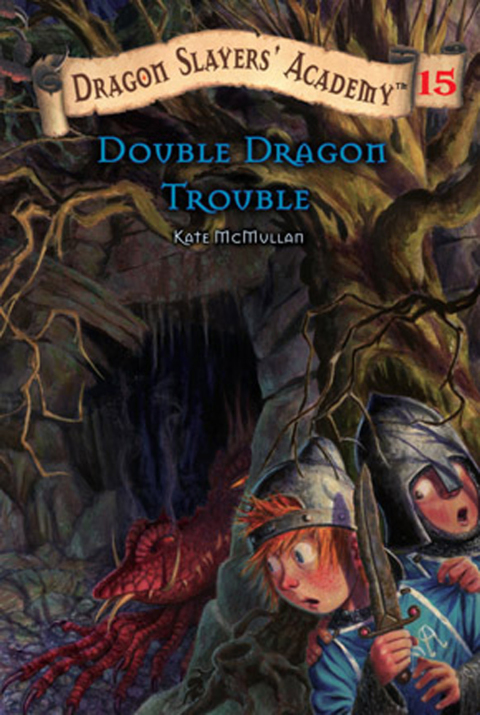 Cover image for book Double Dragon Trouble #15