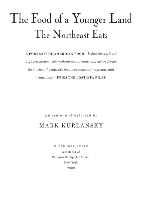Cover image for book The Food of a Younger Land