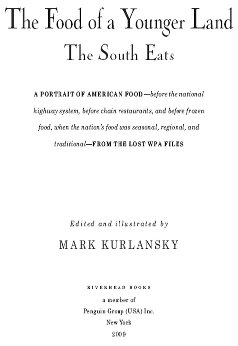 Cover image for book The Food of a Younger Land