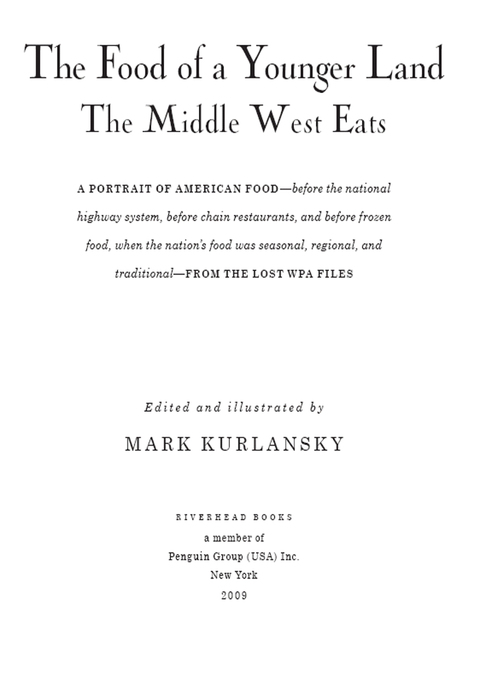 Cover image for book The Food of a Younger Land