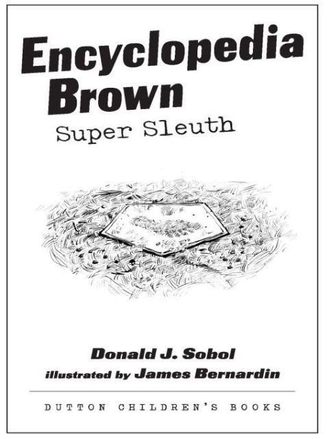 Cover image for book Encyclopedia Brown, Super Sleuth