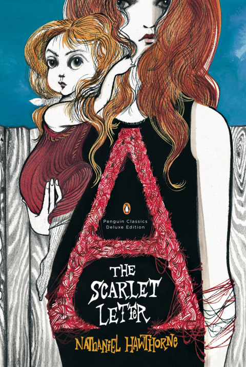 Cover image for book The Scarlet Letter